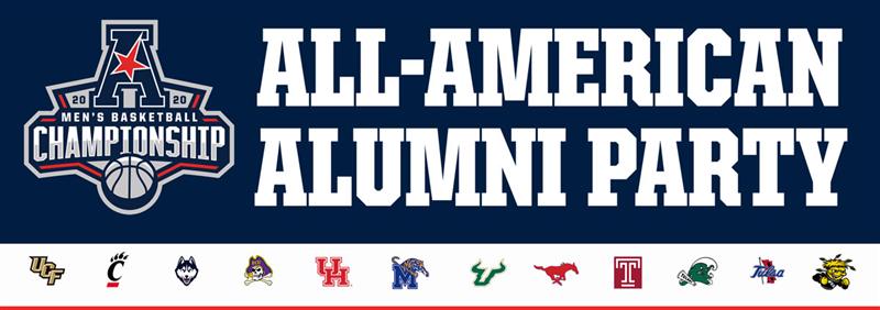 All-American Alumni Party Graphic