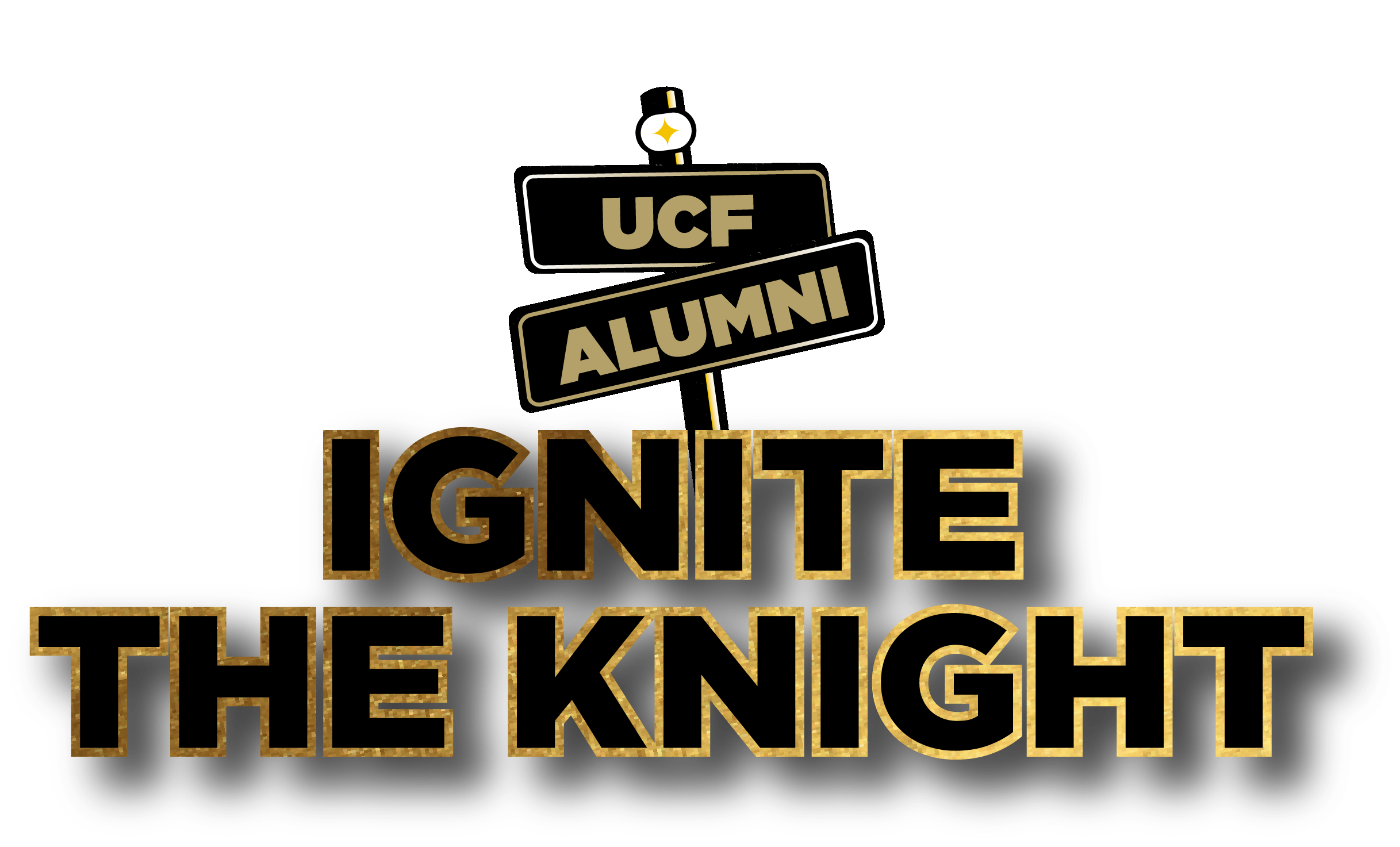 UCF Alumni Ignite the Knight Logo