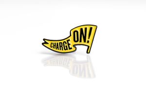 Charge On Lapel Pin 